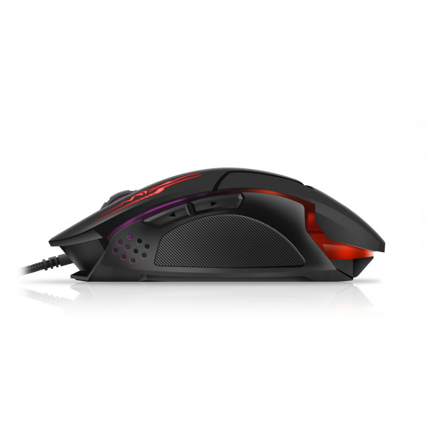 Миша REAL-EL RM-520 Gaming Black (EL123200020)