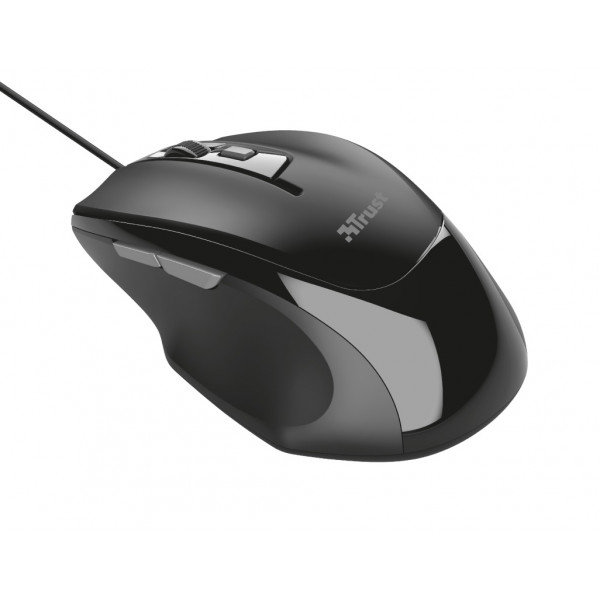 Миша Trust Voca Black (23650)