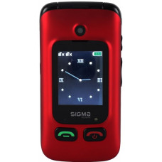 Мобiльний телефон Sigma mobile Comfort 50 Shell Duo Type-C Dual Sim Red/Black (4827798212516)