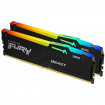 Модуль пам`ятi DDR5 16GB/6000 Kingston Fury Beast RGB Expo Black (KF560C30BBEAK2-16)