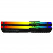 Модуль пам`ятi DDR5 16GB/6000 Kingston Fury Beast RGB Expo Black (KF560C30BBEAK2-16)