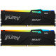 Модуль пам`ятi DDR5 16GB/6000 Kingston Fury Beast RGB Expo Black (KF560C30BBEAK2-16)