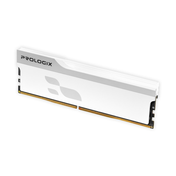 Модуль пам`ятi DDR5 16GB/6000 Prologix Onyx White (PRO16GB6000YW5)