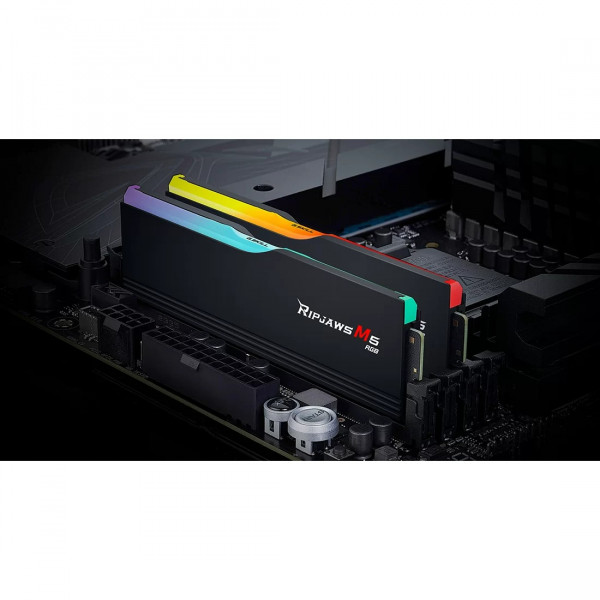 Модуль пам`ятi DDR5 2x16GB/6400 G.Skill Ripjaws M5 RGB Black (F5-6400J3648F16GX2-RM5RK)