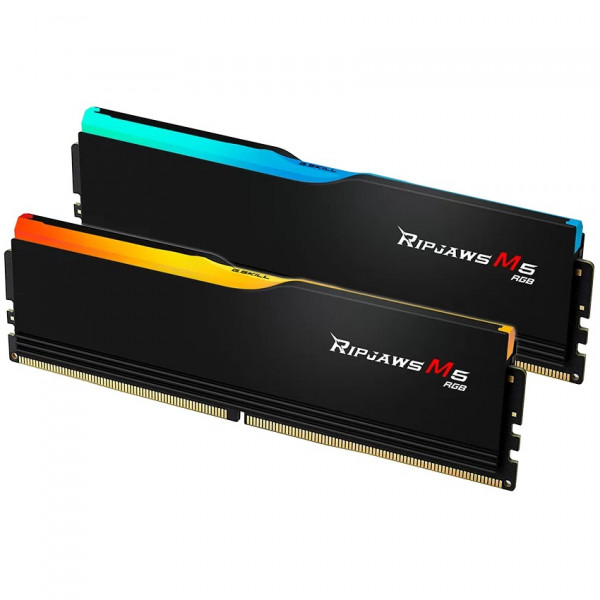 Модуль пам`ятi DDR5 2x16GB/6400 G.Skill Ripjaws M5 RGB Black (F5-6400J3648F16GX2-RM5RK)