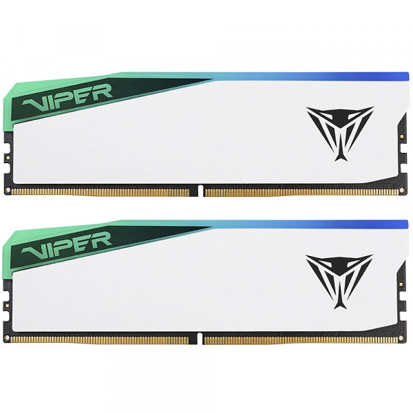 Модуль пам`яті DDR5 2x16GB/6400 Patriot Viper Elite 5 RGB (PVER532G64C32KW)