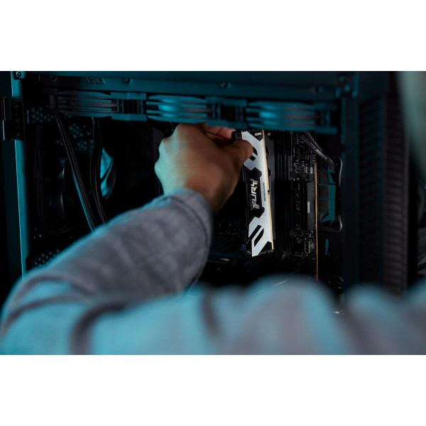 Модуль пам`яті DDR5 2x24GB/8400 Kingston Fury Renegade Silver (KF584CU40RSK2-48)