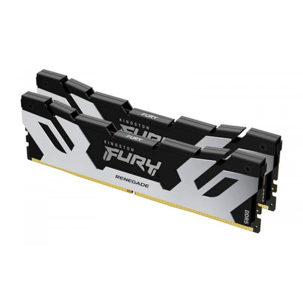 Модуль пам`яті DDR5 2x24GB/8400 Kingston Fury Renegade Silver (KF584CU40RSK2-48)