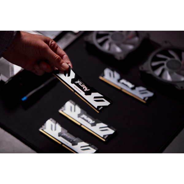 Модуль пам`яті DDR5 2x24GB/8400 Kingston Fury Renegade Silver (KF584CU40RSK2-48)