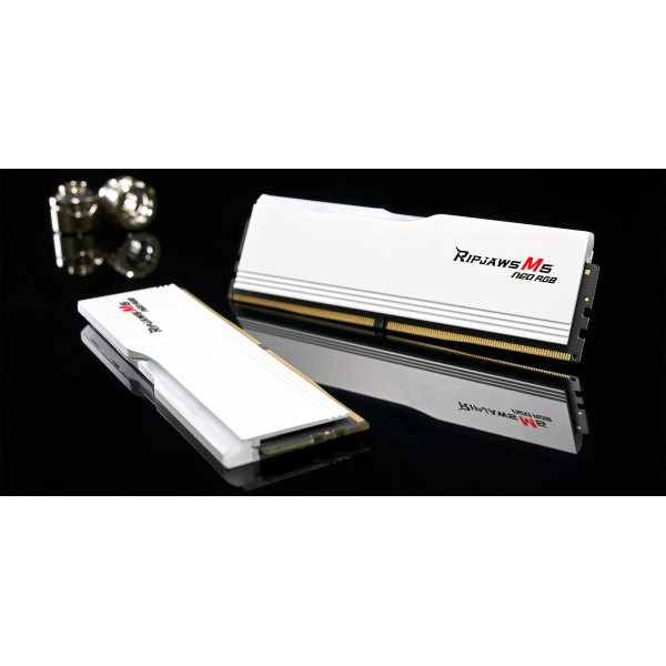 Модуль пам`ятi DDR5 2x32GB/6000 G.Skill Ripjaws M5 Neo RGB White (F5-6000J3636F32GX2-RM5NRW)