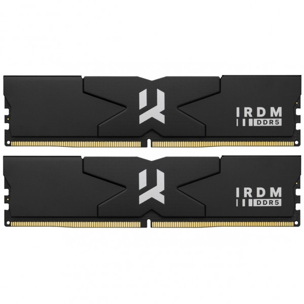 Модуль пам`ятi DDR5 2x32GB/6000 Goodram IRDM Black (IR-6000D564L30/64GDC)