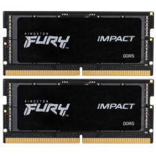 Модуль пам`ятi SO-DIMM 2x16GB/4800 DDR5 Kingston Fury Impact (KF548S38IBK2-32)