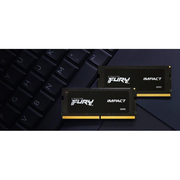 Модуль пам`ятi SO-DIMM 2x16GB/4800 DDR5 Kingston Fury Impact (KF548S38IBK2-32)