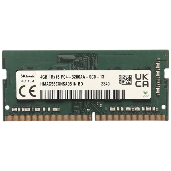 Модуль пам`яті SO-DIMM DDR4 4GB/3200 Hynix (HMAG56EXNSA051N-BD)