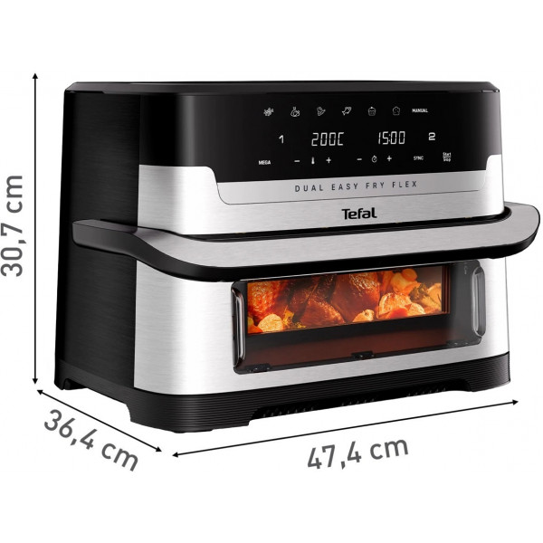 Мультипіч Tefal Dual Easy Fry Flex EY922DE0