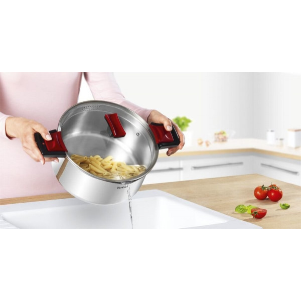 Набір посуду Tefal Cook&Clip 10 предметів (G723SA74)
