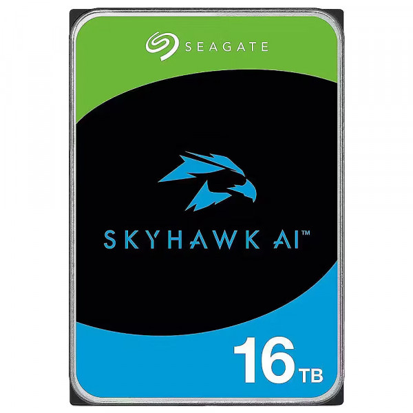 Накопичувач HDD SATA 16.0TB Seagate SkyHawk AI Surveillance 7200rpm 512MB (ST16000VE005)