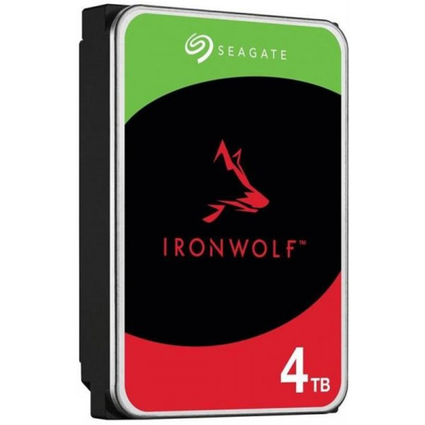 Накопичувач HDD SATA 4.0TB Seagate IronWolf NAS 5400rpm 256MB (ST4000VN006)