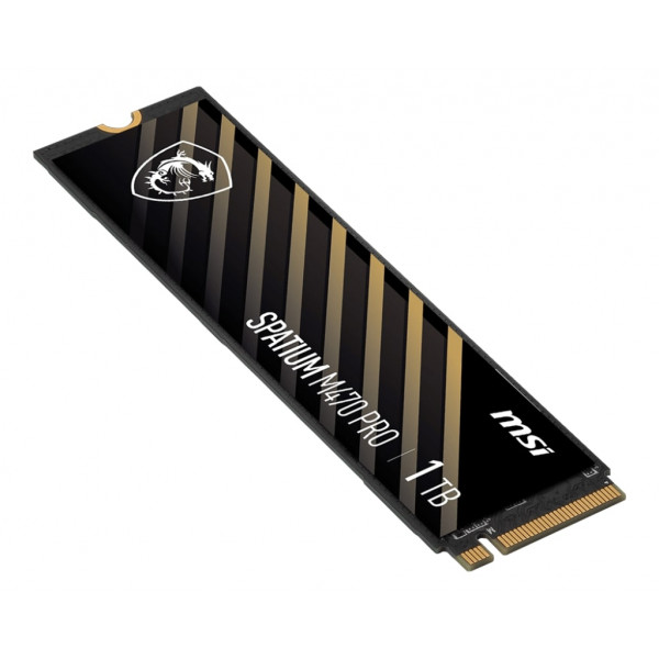 Накопичувач SSD 1TB MSI Spatium M470 Pro M.2 2280 PCIe 4.0 x4 NVMe 3D NAND TLC (S78-440L0J0-P83)