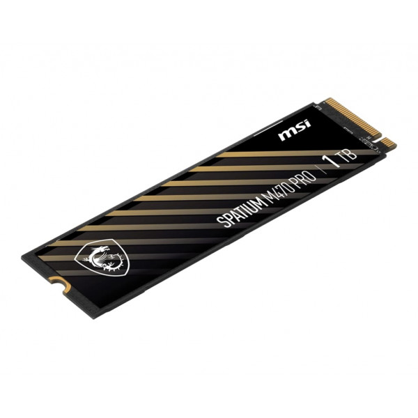 Накопичувач SSD 1TB MSI Spatium M470 Pro M.2 2280 PCIe 4.0 x4 NVMe 3D NAND TLC (S78-440L0J0-P83)