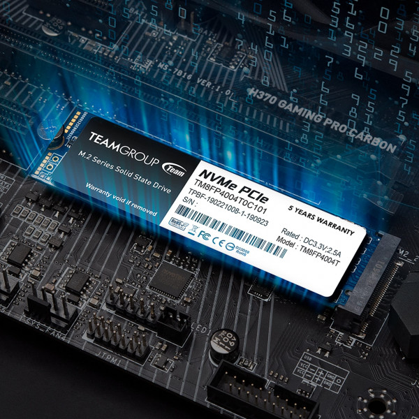 Накопичувач SSD 1TB Team MP34 M.2 2280 PCIe 3.0 x4 3D TLC (TM8FP4001T0C101)_Bulk
