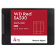 Накопичувач SSD 4TB WD Red SA500 2.5 SATAIII 3D NAND (WDS400T2R0A)