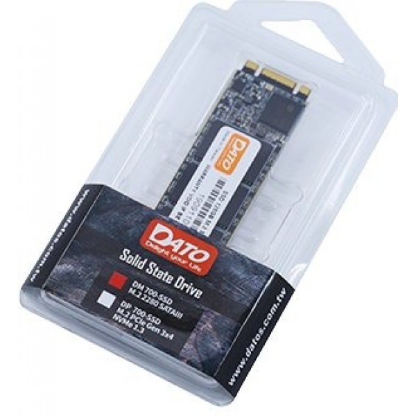 Накопичувач SSD 512GB Dato DM700 M.2 SATAIII 3D TLC (DM700SSD-512GB)