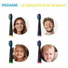 Насадки для зубної щітки Pecham Travel Black (4820301550051)