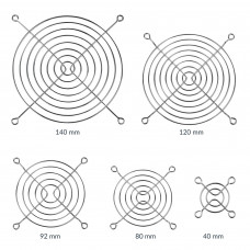 Решітка для вентилятора Arctic Fan Grill 80 мм Silver (ACFAN00085A)