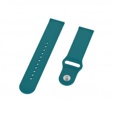 Силіконовий ремінець BeCover для Xiaomi iMi KW66/Mi Watch Color/Haylou LS01/Watch S1 Active Dark-Green (706366)