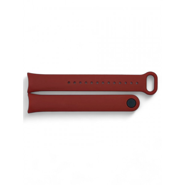 Силіконовий ремінець BeCover для Xiaomi Mi Smart Band 9 Dark Red (711943)