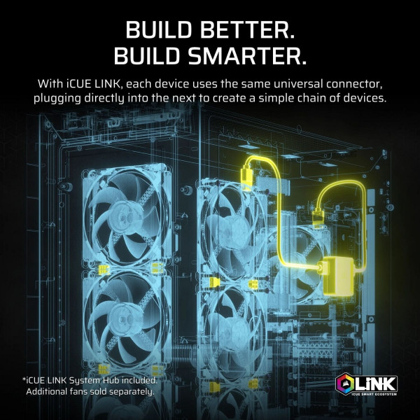 Система водяного охолодження Corsair Icue Link Titan 360 White (CW-9061021-WW)