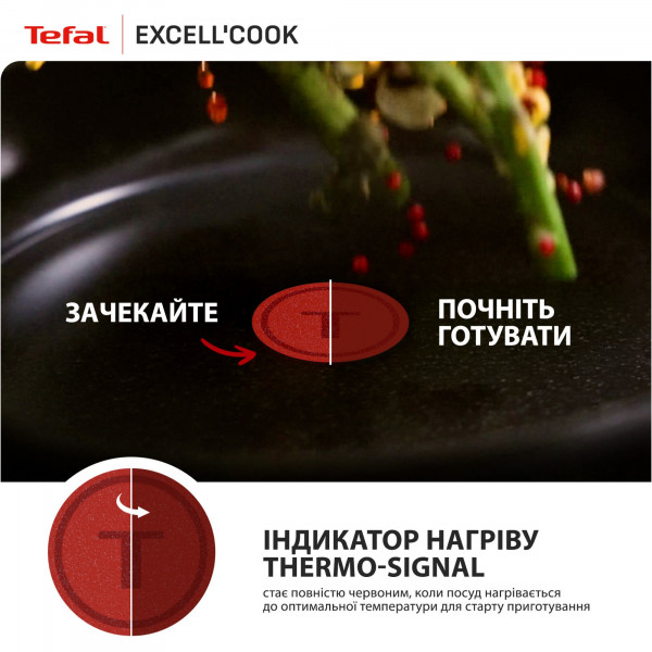 Сковорода для блинів Tefal Exсell Cook 25 см (G3393832)