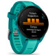 Смарт-годинник Garmin Forerunner 165 Music Turquoise/Aqua (010-02863-32)