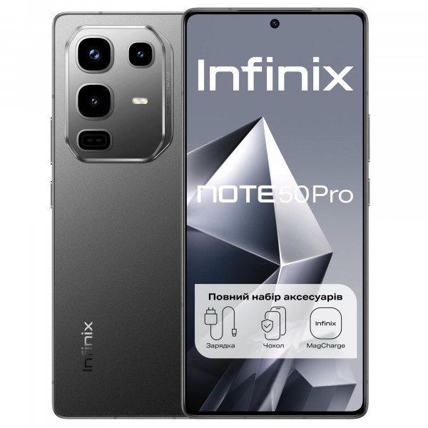 Смартфон Infinix Note 50 Pro X6855 8/256GB Shadow Black