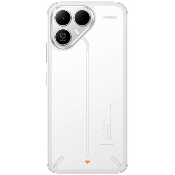 Смартфон Tecno Pova 8 5G (LK6) 8/128GB Arc White (4894947132292)