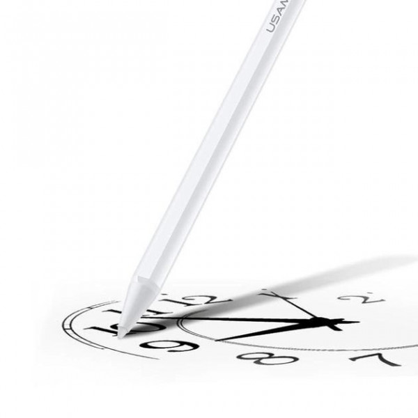 Стилус Usams US-ZB135 (iPad only) White (GM102W) (ZB135DRB01)