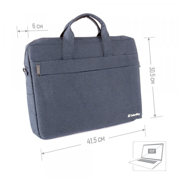 Сумка для ноутбука ColorWay Modern 15.6 Navy (CW-LBM156-NV)