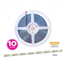 Світлодіодна стрічка ELM 2835 120LED IP20 3000K 10м (19-0009-10)