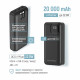 Універсальна мобільна батарея ColorWay Optimal Power 20000mAh Black (CW-PB200LPB5BK-PDD)