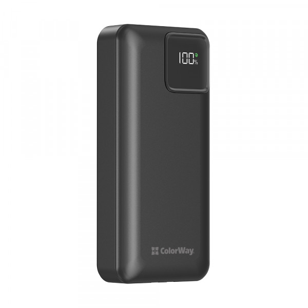 Універсальна мобільна батарея ColorWay Optimal Power 20000mAh Black (CW-PB200LPB5BK-PDD)