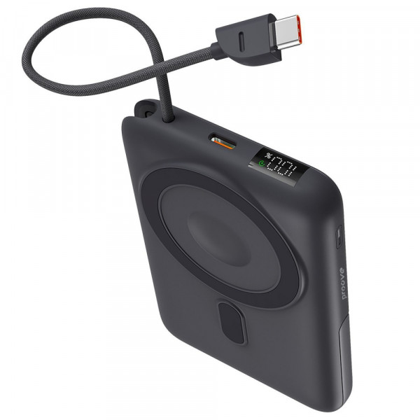 Універсальна мобільна батарея Proove Moon Rock 2 in 1 22.5W 10000mAh Gray (PBR122012105)