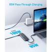 USB-хаб Anker USB-C Hub 332 5-in-1 Black (A8355H11)