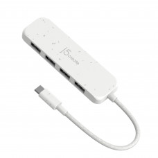 USB-хаб J5create 4 USB-A White (JCH341EW-N)