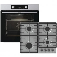 Вбудований комплект Варильна поверхня Gorenje G642ABX + Духова шафа Gorenje BO6735E02X