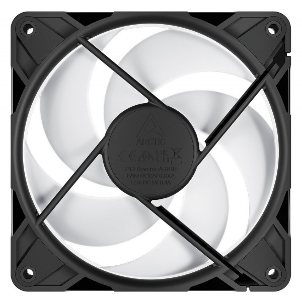 Вентилятор Arctic P12 Pro Reverse A-RGB Black (ACFAN00322A)
