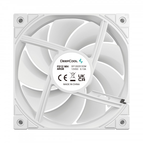 Вентилятор DeepCool FD12 ARGB WH-3 IN 1