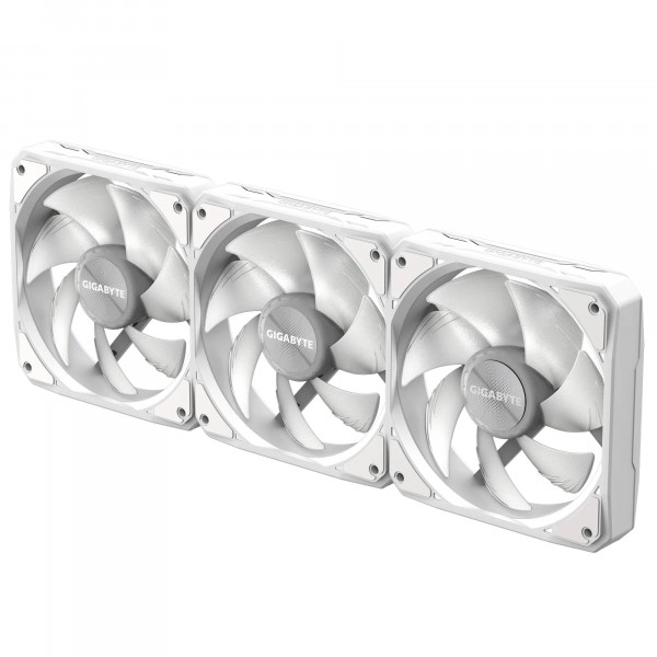 Вентилятор Gigabyte EZ Chain Fan 120 Ice 3-Pack White (GP-GBT EZFAN1203 ICE)