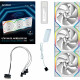 Вентилятор Lian Li Uni Fan SL Wireless 120-3 White (G99.12SL1W3W.00)