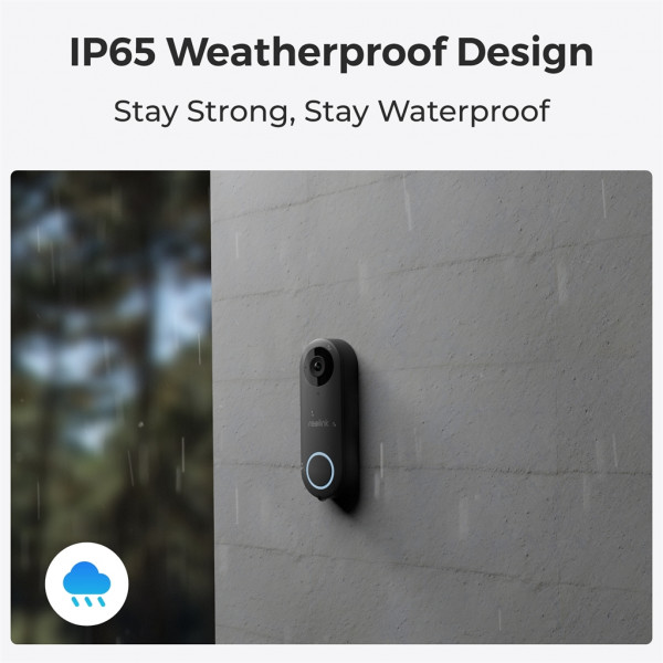 Відеодзвінок Reolink D340P (Video Doorbell PoE)